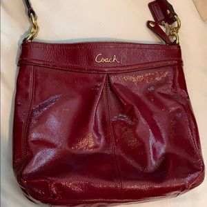 Coach Leather Purse- Red